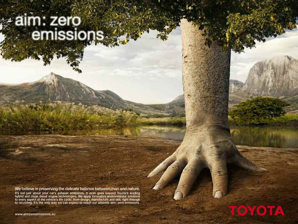 toyota - aim zero emissions