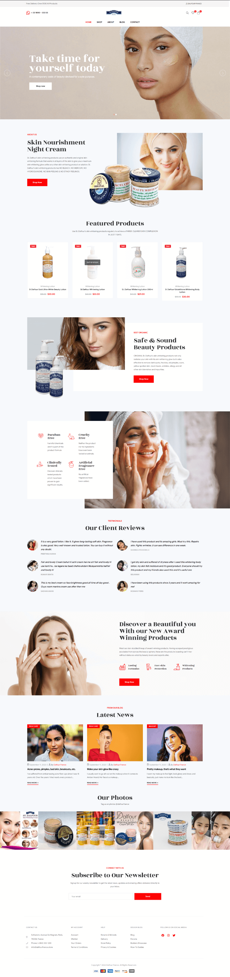 dalfour-store-home-page