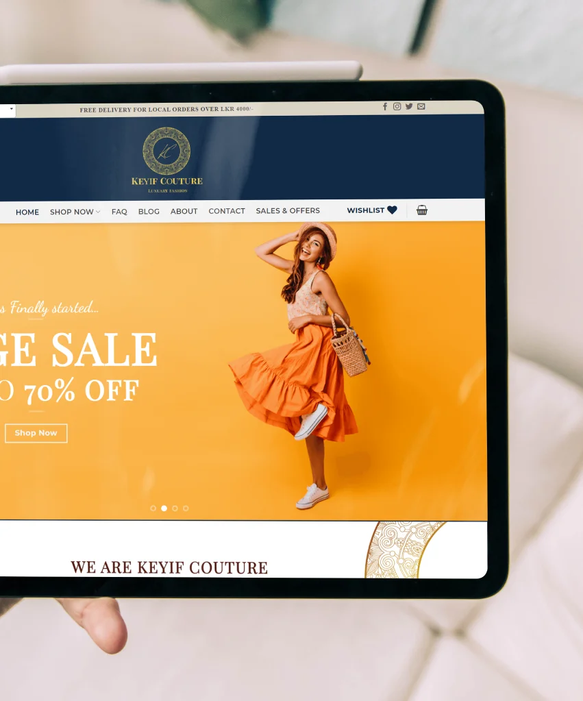 ecommerce web development with seo integration and responsive design