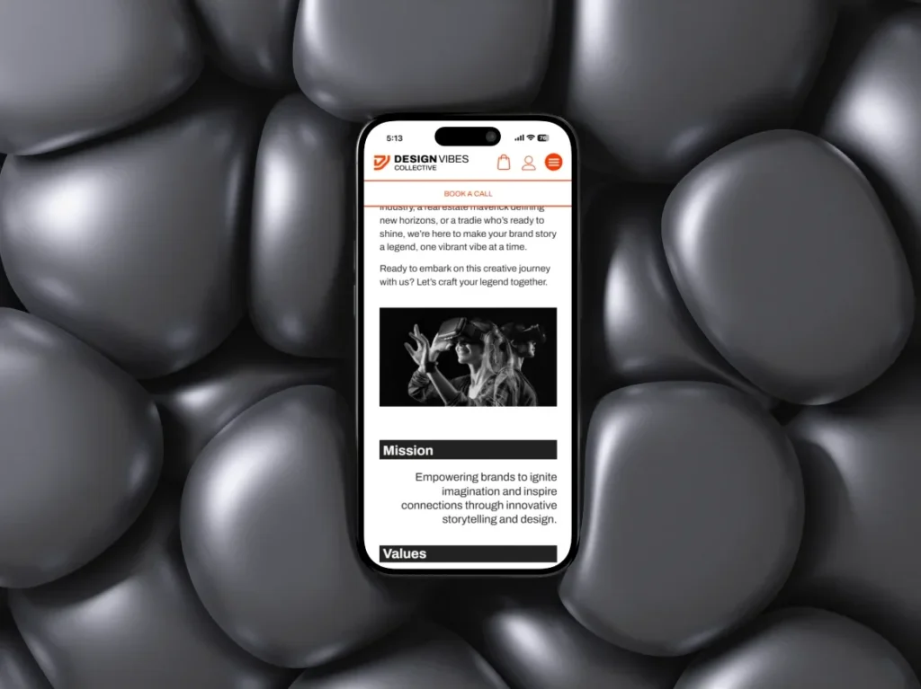 mobile-mockup-of-a-agency-website-about-page